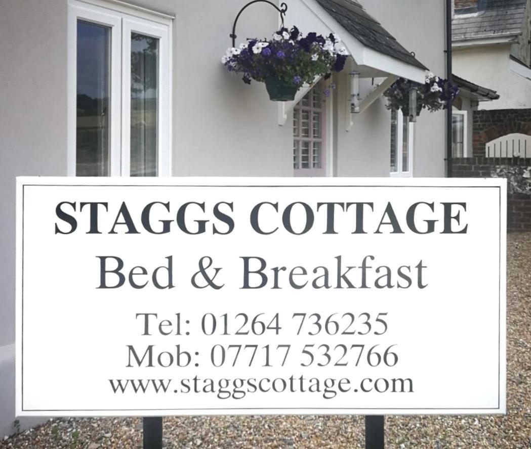 Staggs Cottage Andover Exteriör bild